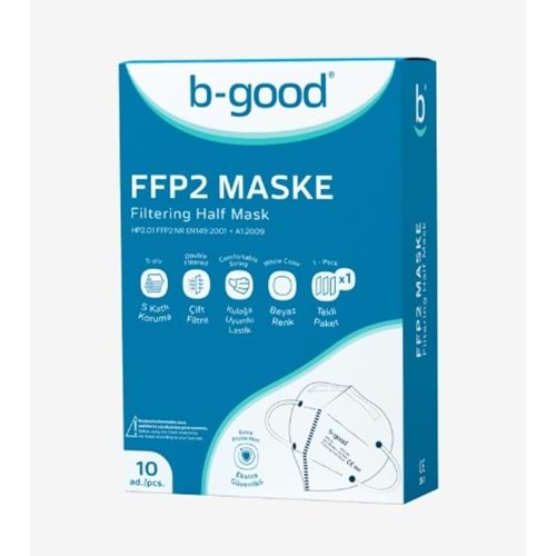 B-Good Ffp2 Maske Beyaz