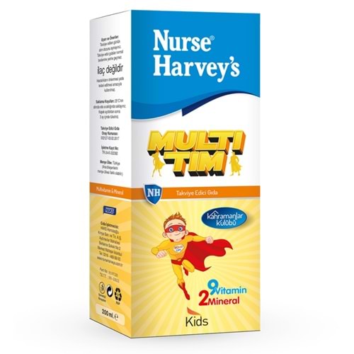 Nurse Harveys Multi-Tim Vitamin Şurup 200 mL