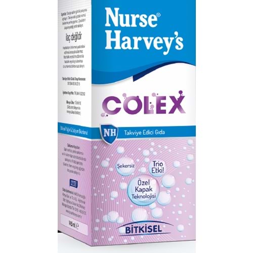 Nurse Harveys Colex Bıtkısel Surup 150Ml