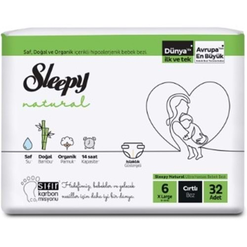 Sleepy 2 Lı Jumbo Bez No:6 32 Lı XLarge