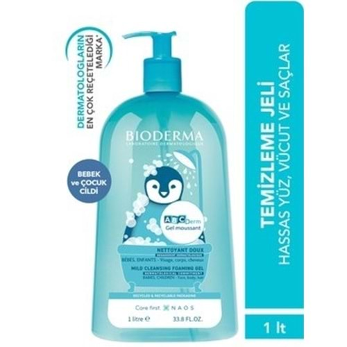 Bıoderma Abcderm Foamıng Cleanser 1 Lt