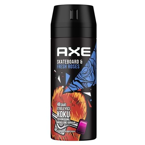 Axe Deo 150Ml Skateboard&Fresh Roses