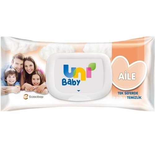 Uni Baby Islak Mendil 90 Lı Aile Boyu