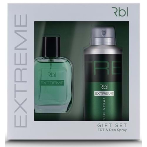 Rebul Parfüm Set 50Ml Edt+ 150Ml Deodorant Extreme Erkek
