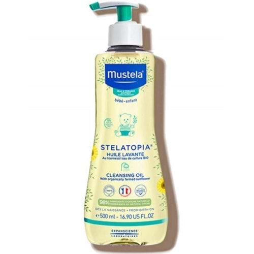 Mustela Stelatopıa Temızleme Yagı 500Ml