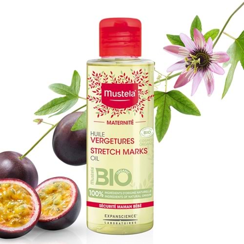 Mustela Maternite Stretch Marks Çatlak Önleyici Yağ 105 mL Yeni