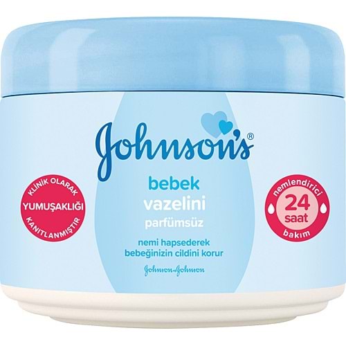 Johnsons Bebek Vazelını Parfümsüz Mavı