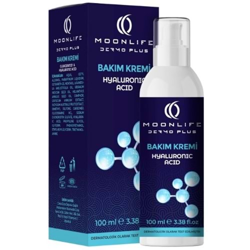 Moonlife Hyaluronic Acid Bakım Kremi 100Ml