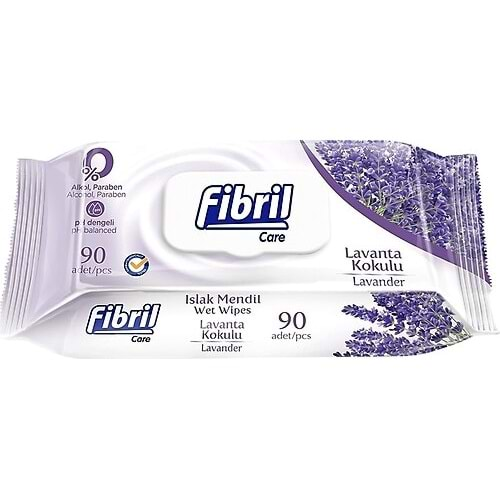 Fibril Islak Mendil Lavanta 90 Lı