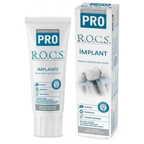 Rocs Dıs Macunu Implants 60Ml