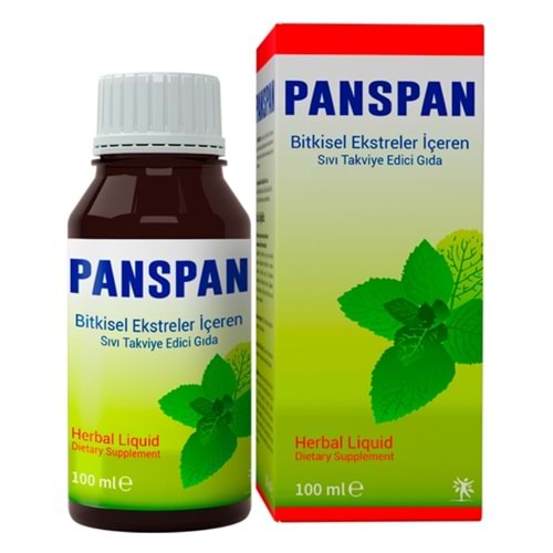 Panspan Bitkisel Ekstreler içeren Şurup 100 mL