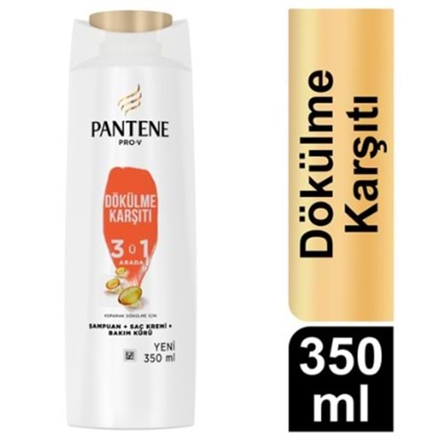 Pantene Dökülme Karsıtı 3ü1 arada Sampuan 350 ml