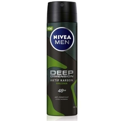 Nıvea Deodorant Men Deep Dımensıon Amazonıa 150Ml