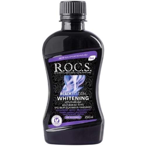 Rocs Black Edıtıon Beyazlatıcı Agız Bakım Suyu 250ml