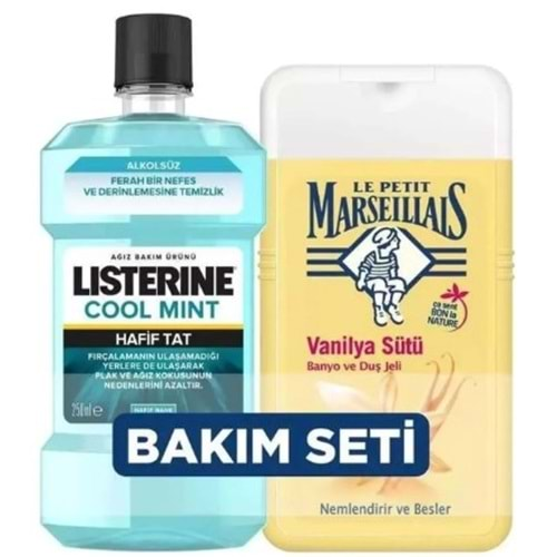 Le Petıt Vanılya Duj Jelı 250ml+Lısterın 250ml Coolmınt Hafıftat