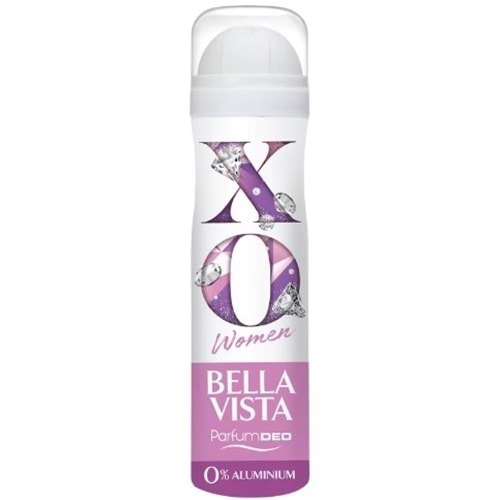 Xo Deodorant Women Bella Vista 150ml