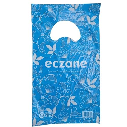 Dy Eczane Poşeti El Geçme Küçük Boy 500 Adet (16x28cm)