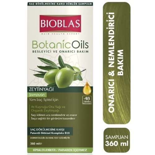 Bioblas Botanic Oils Şampuan Yıpranmış Saçlar İçin 360ml