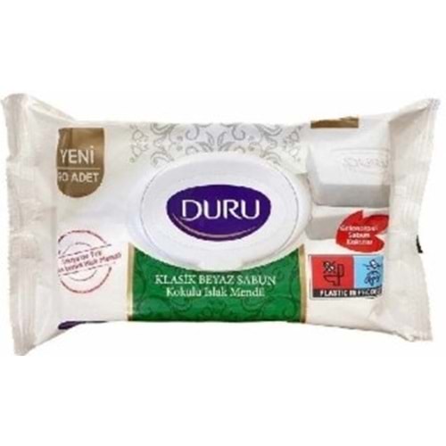 Duru Islak Mendil Beyaz Sabun Kokulu 90 Lı