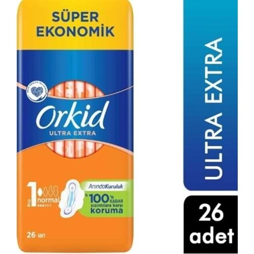 Orkid Anne/Kız Ultra Ekstra NORMAL 26Lı