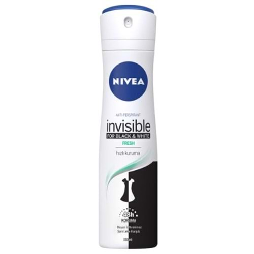 Nıvea Deodorant Women Invısıble B&W Fresh 150Ml