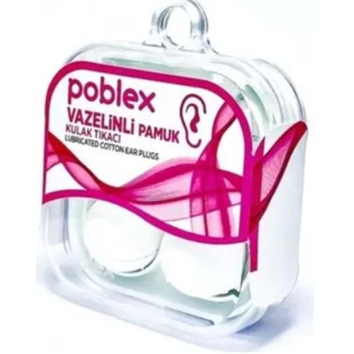 Poblex Vazelin 2Li Kulak Tıkacı