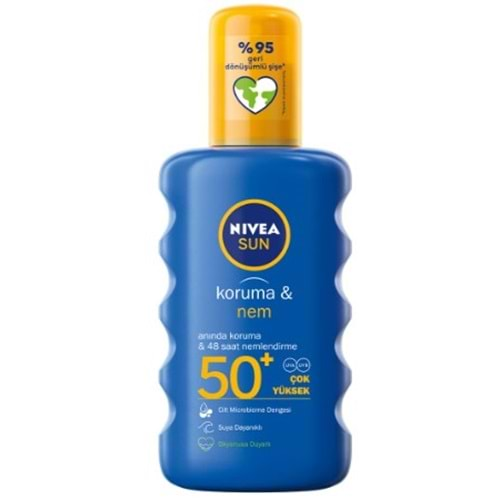 Nıvea Sun SPF50+ Günes Spreyı 200Ml