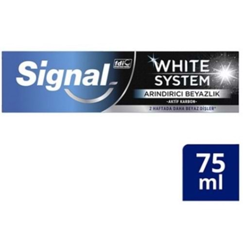 Sıgnal Dıs Macunu Whıte System Arındırıcı Beyazlık 75Ml