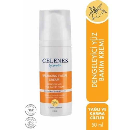 Celenes Sea Buckrhorn Yaglı/Karma Cıltler Yüz Bakım Kremı 50ml