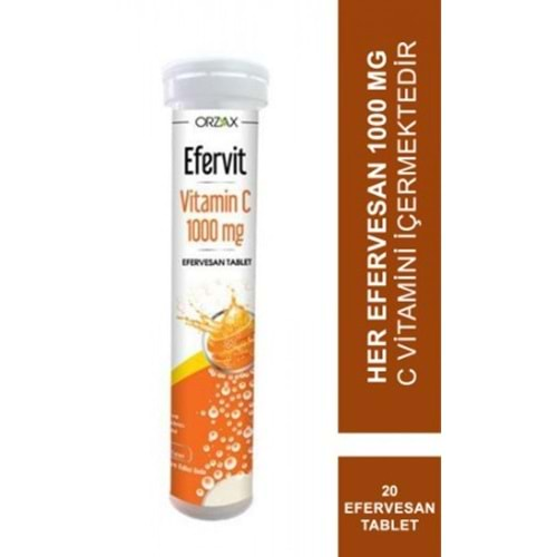 Efervıt Vıt C 1000Mg 20 EFF TB