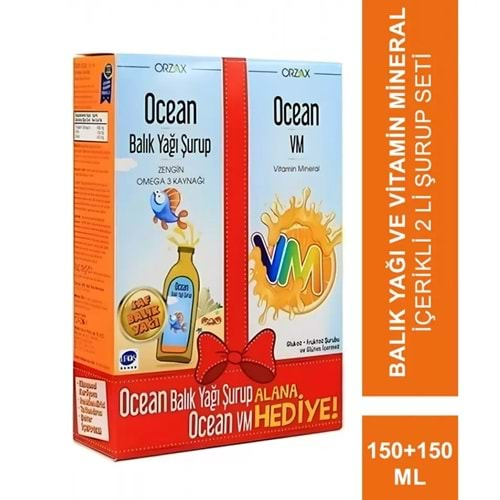 Ocean Portakal Surup 150Ml+VM Surup Hedıyelı (150Ml)