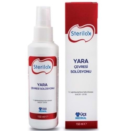 Sterilox Yara Çevresı Solüsyonu 150Ml