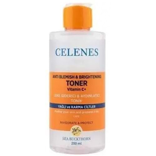 Celenes Sea Buckthorn Leke Gıderıcı Aydınlatıcı Tonık 200Ml