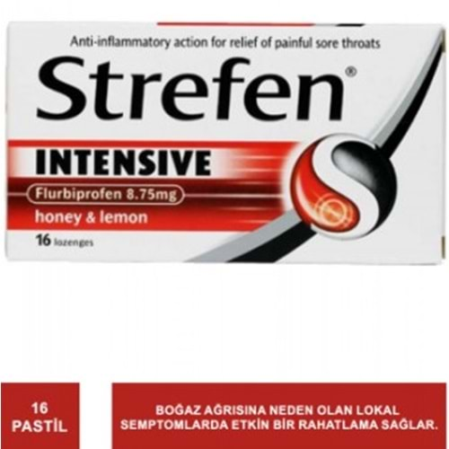 Strefen Intensıve Limon-Bal 16Lı Pastil