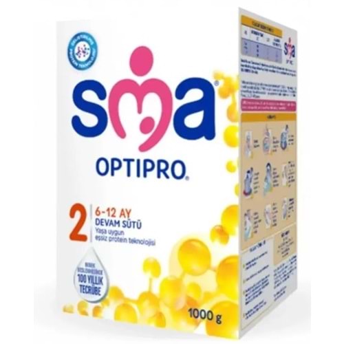 SMA Optıpro Bebek Sütü 1000gr NO:2