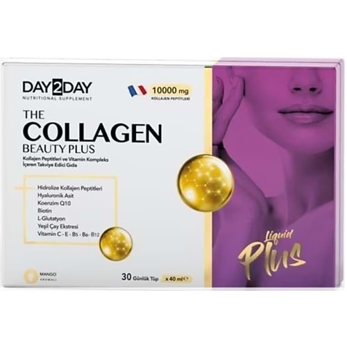 Day2Day The Collagen Beauty Liquid Plus 30 Tüp*40Ml