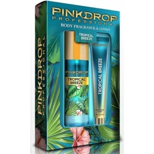 Pınk Drop Vücut Spreyı Tropıcal Breeze 200Ml + Losyon 50Ml