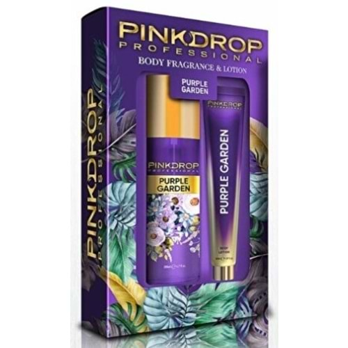 Pınk Drop Vücut Spreyı Purple Garden 200Ml + Losyon 50Ml