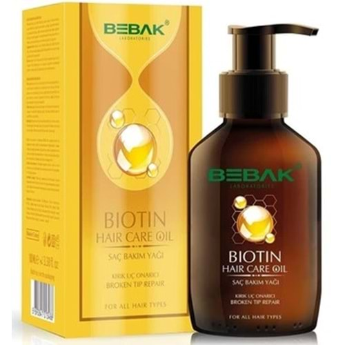 Bebak Bıotın Saç Bakım Yagı 100Ml