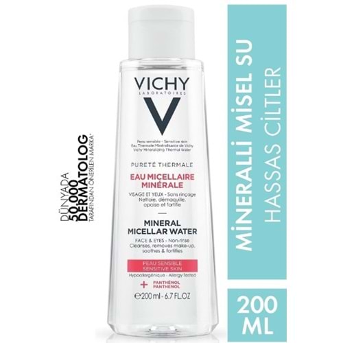 Vichy Purete Thermale Mineral Misel Su 200Ml