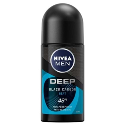 Nıvea Rollon Men Deep Aktıf Karbon Beat 50Ml