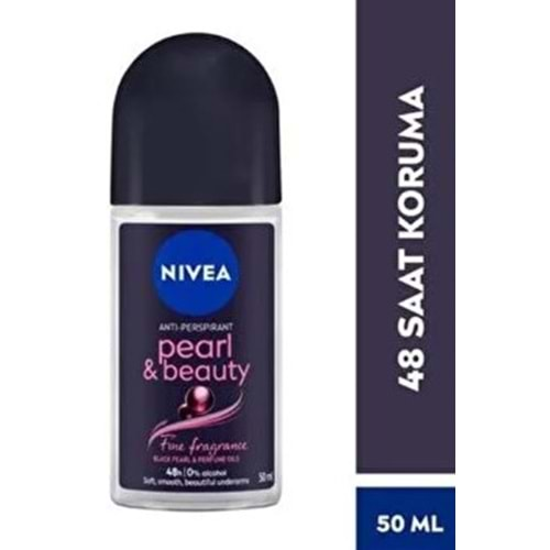 Nıvea Roll On Woman Pearl&Beauty Sıyah 50Ml