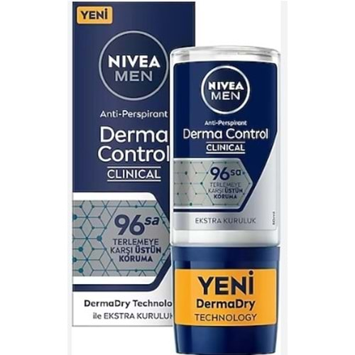 Nıvea Roll On Clınıcal Derma Control Erkek 50Ml