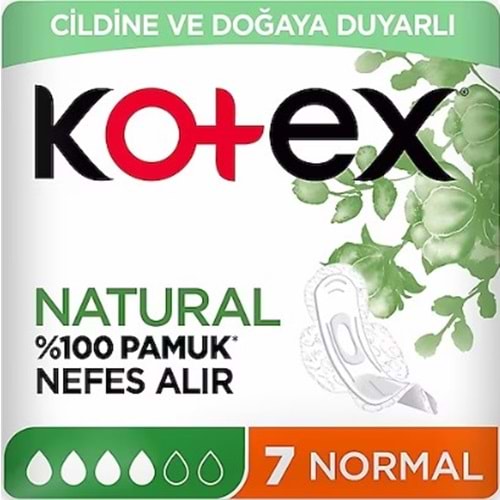 Kotex Natural Normal 7Lı
