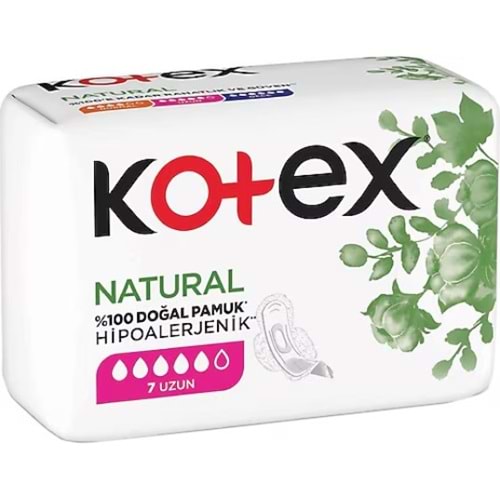Kotex Natural Uzun 6 Lı