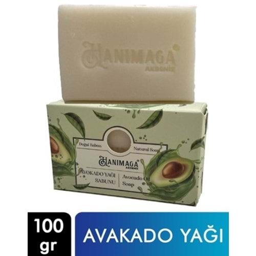 Hanımağa Akdeniz Doğal Sabun 100gr Avokado