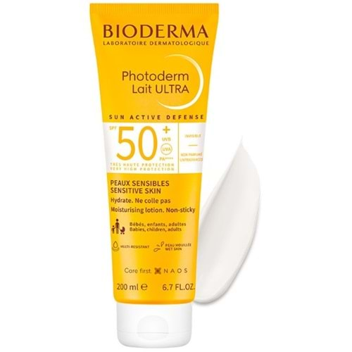 Bioderma Photoderm Lait Ultra SPF50 200Ml Güneş Losyonu