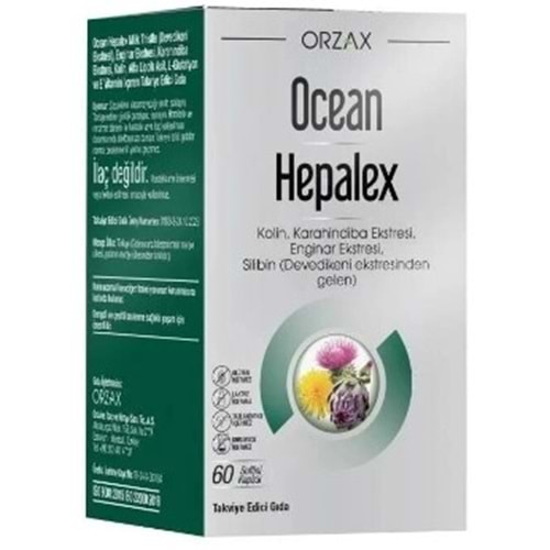 Ocean Hepalex 60 Yumuşak Kapsül