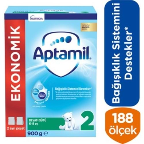 Aptamıl Bebek Devam Sütü No:2 6-9 Ay 900 GR