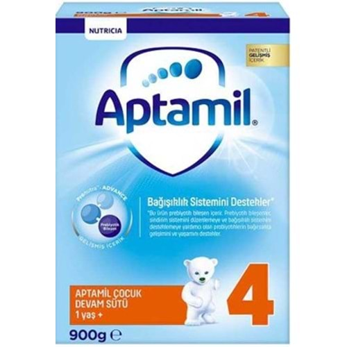 Aptamıl Bebek Devam Sütü No:4 1 Yas + 900 GR